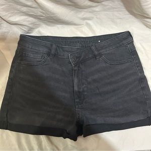 Black American Eagle Denim Shorts